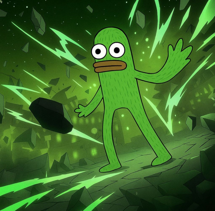 Finger unleashing green energy